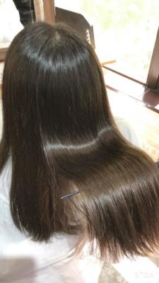 ツヤ髪アッシュベージュ【髪質改善　錦糸町】