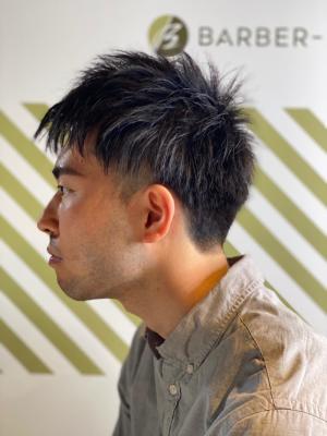 大人の刈り上げスタイル【BARBER-BAR】