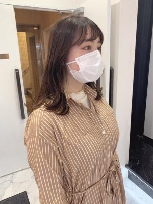 透明感のあるラベンダーベージュ【クスダ】