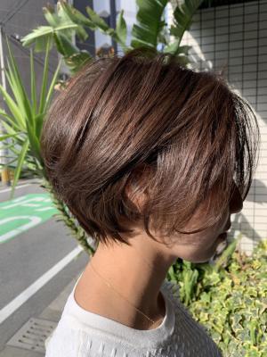 ふんわり春ショート