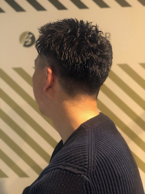 大人のパーマスタイル【BARBER-BAR】