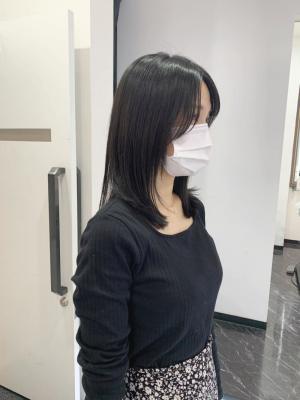 ブルーブラック×艶髪【クスダ】