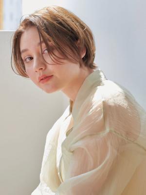 小顔丸みショート