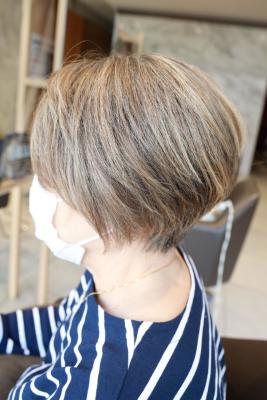 ひし形シルエットのパリボブ
