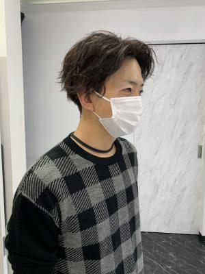 ラフウェーブ×センターパート【クスダ】