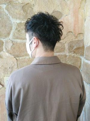 【151e 戸塚】*ランダムパーマ+スリークショート* 【151e 戸塚】*ランダムパーマ+スリークショート*のイメージ画像