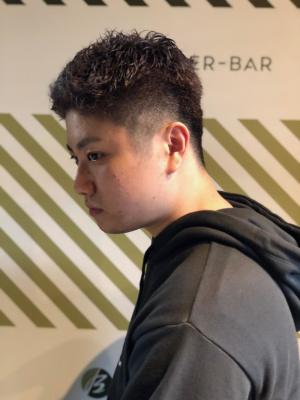 大人の刈り上げスタイル【BARBER-BAR】
