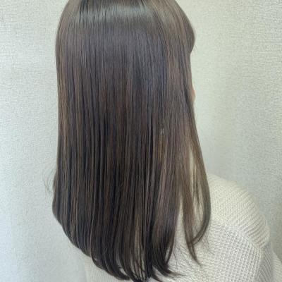 髪質改善ストレート