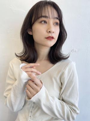 クアンクヘア　顔まわり小顔レイヤー