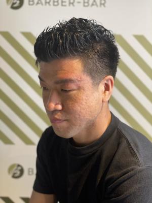 大人の刈り上げショートスタイル【BARBER-BAR】