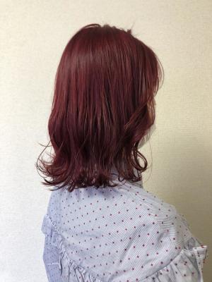 大人気レッドカラー☆
