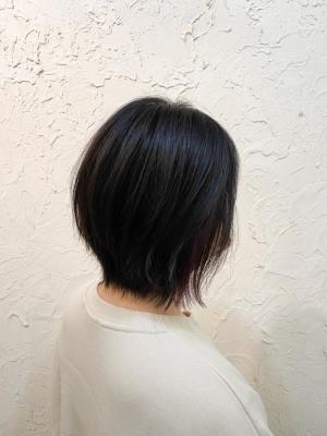 【flor 戸塚】*ニュアンスショート+くすみアッシュ*