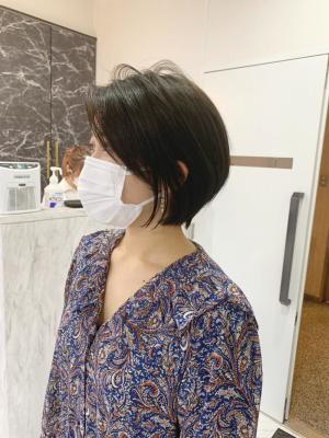 収まり抜群！！ショートボブ【クスダ】