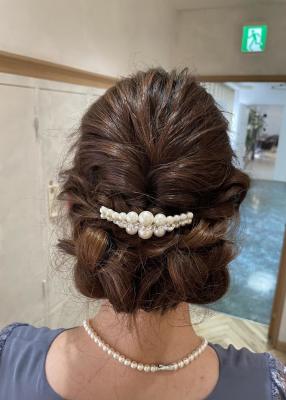 編み込みヘアセット#伊藤
