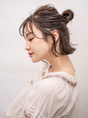 【eha 豊中】切りっぱなしボブ簡単アレンジ