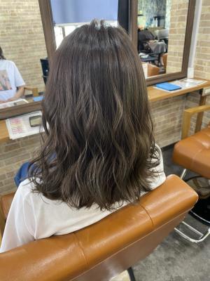 ラベンダーアッシュ【ボブ　艶髪】