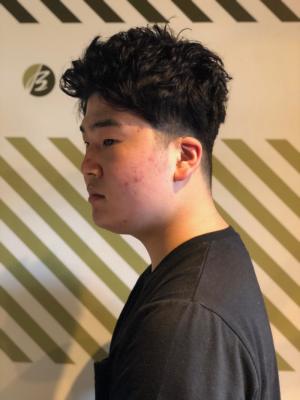 大人のパーマスタイル【BARBER-BAR】