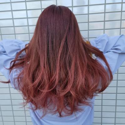 ピンクグラデーション