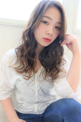 外国人風ラフゆれロング