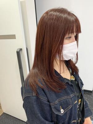 ブリーチなし艶ピンク【クスダ】