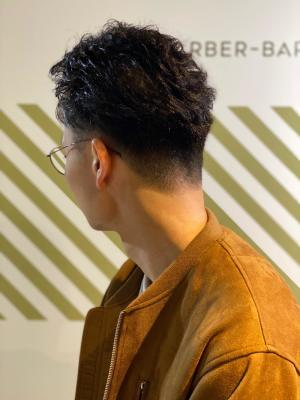 大人のパーマスタイル【BARBER-BAR】