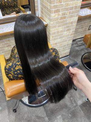 チョコレートアッシュ【暗髪　髪質改善】