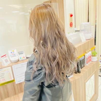 エアタッチ×グラデーションミルクティー