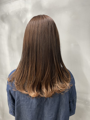 @naoki_hair.likoグラデーションピンクブラウン