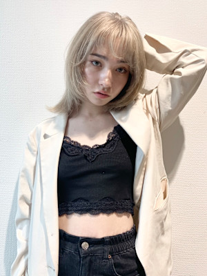 【-KOKO-】#ハイトーンカラー#レイヤー#髪質改善