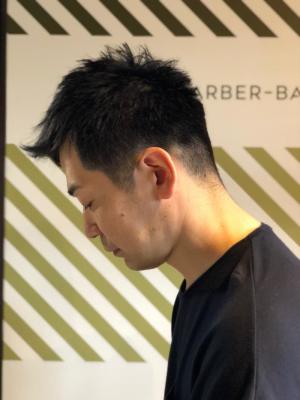 大人の刈り上げスタイル【BARBER-BAR】