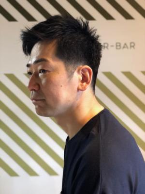 大人の刈り上げスタイル【BARBER-BAR】