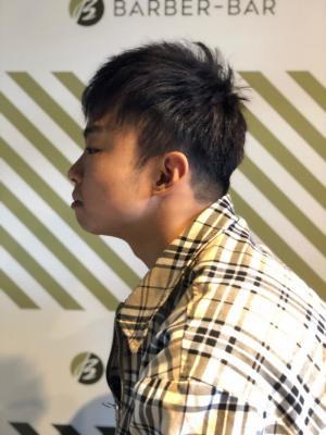 大人の刈り上げスタイル【BARBER-BAR】