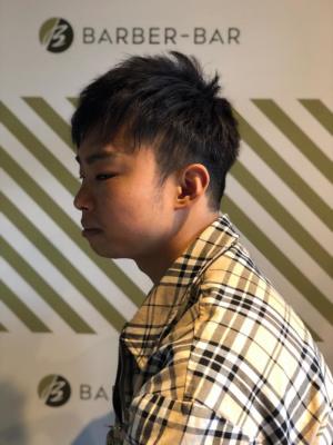 大人の刈り上げスタイル【BARBER-BAR】