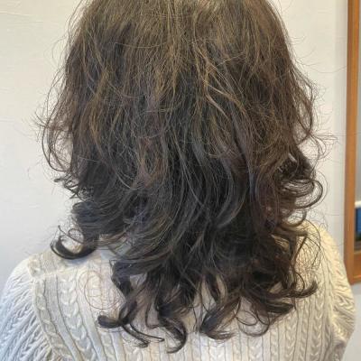 【latte atelier】しっかりふんわりデジタルパーマ 【latte atelier】しっかりふんわりデジタルパーマ