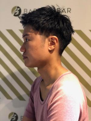 ショートマッシュスタイル【BARBER-BAR】
