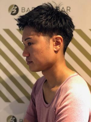 ショートマッシュスタイル【BARBER-BAR】