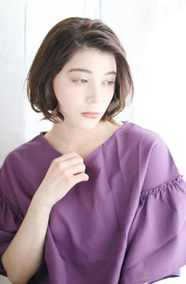 20代30代40代　コクのある大人モードボブ【烏丸】