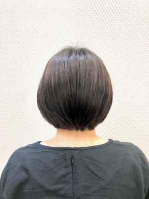 髪質改善/サイエンスアクア/ツヤ髪/ボブ/ショートボブ/黒髪 髪質改善/サイエンスアクア/ツヤ髪/ボブ/ショートボブ/黒髪