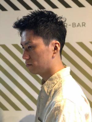 ヒートカールスタイル【BARBER-BAR】