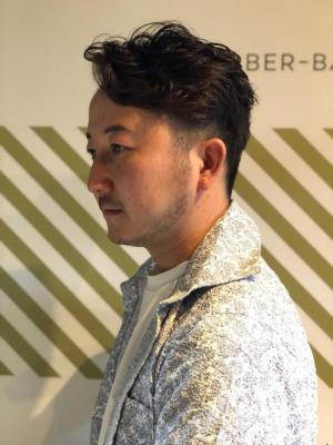 大人のリバーススタイル【BARBER-BAR】