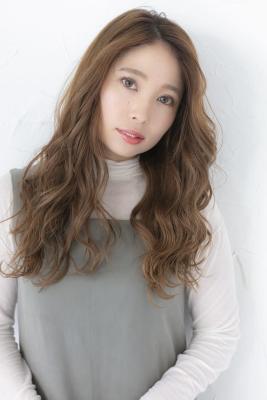 透明感ミルクティーベージュ