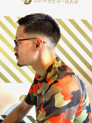 クロップスタイル【BARBER-BAR】