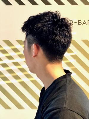 アイロンパーマスタイル【BARBER-BAR】
