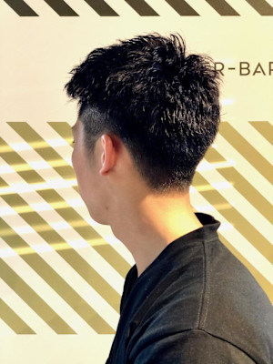 アイロンパーマスタイル【BARBER-BAR】