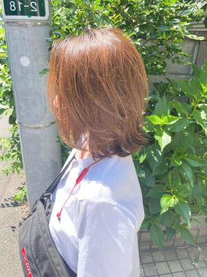 【Reir下北沢】*エギョモリボブ+ラベンダーベージュ* 【Reir下北沢】*エギョモリボブ+ラベンダーベージュ*のイメージ画像
