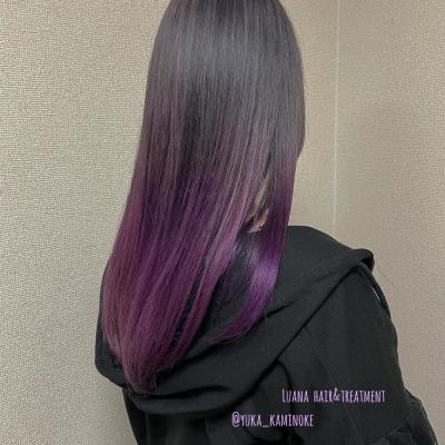 むらさきグラデーション♪ stylistゆか