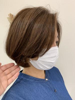 【40代ショートデザイン】