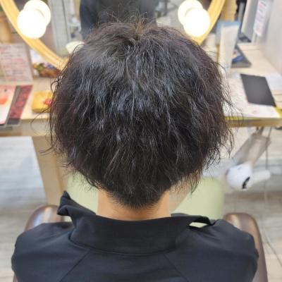 スパイラルパーマ