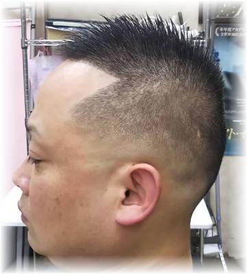 ヘアサロンハラダ×ショートスキンフェード