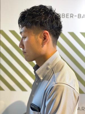 大人のパーマスタイル【BARBER-BAR】